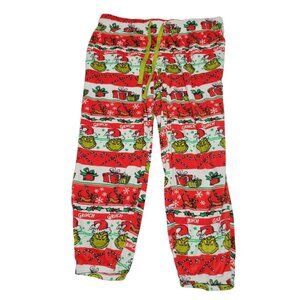 The Grinch Christmas Lounge Pants Pajama Christmas Max Green Soft Womems XL 16